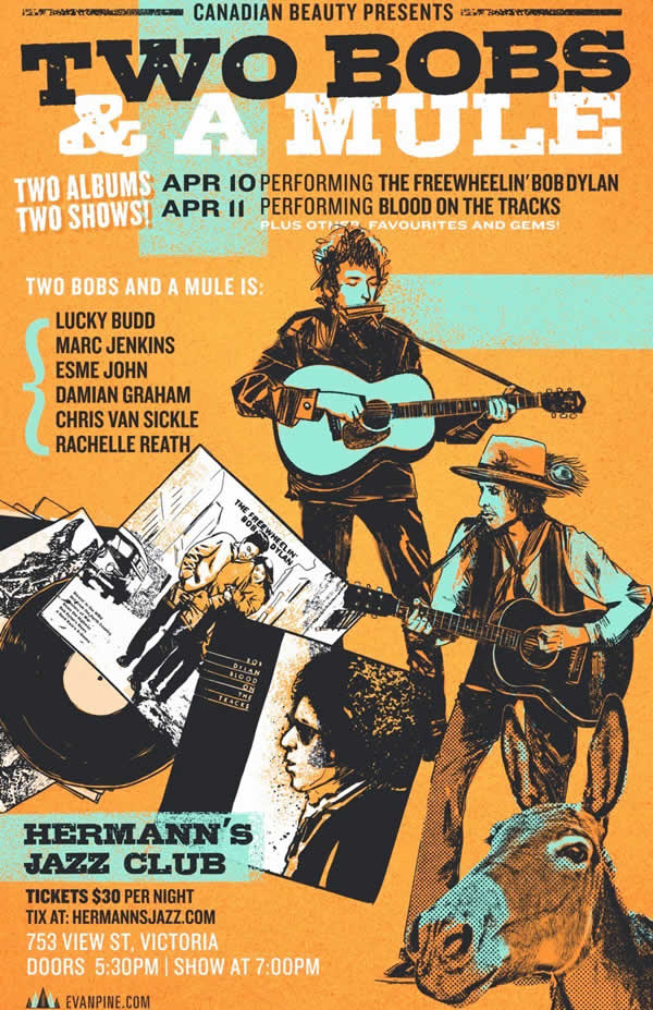 Two Bobs and A Mule - Hermann's Jazz Club - 2025-04-10